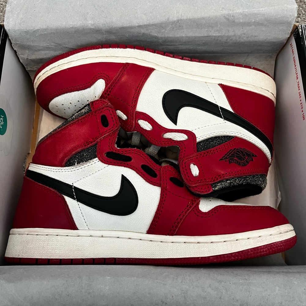 Jordan 1 Size 4 Lost and Found GS Kids